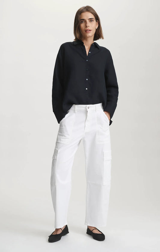 White Casual Twill