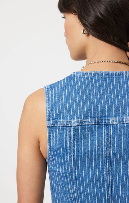 BLUE STRIPE DENIM