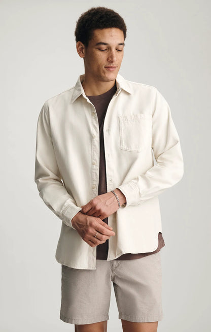 ECRU LINEN DENIM