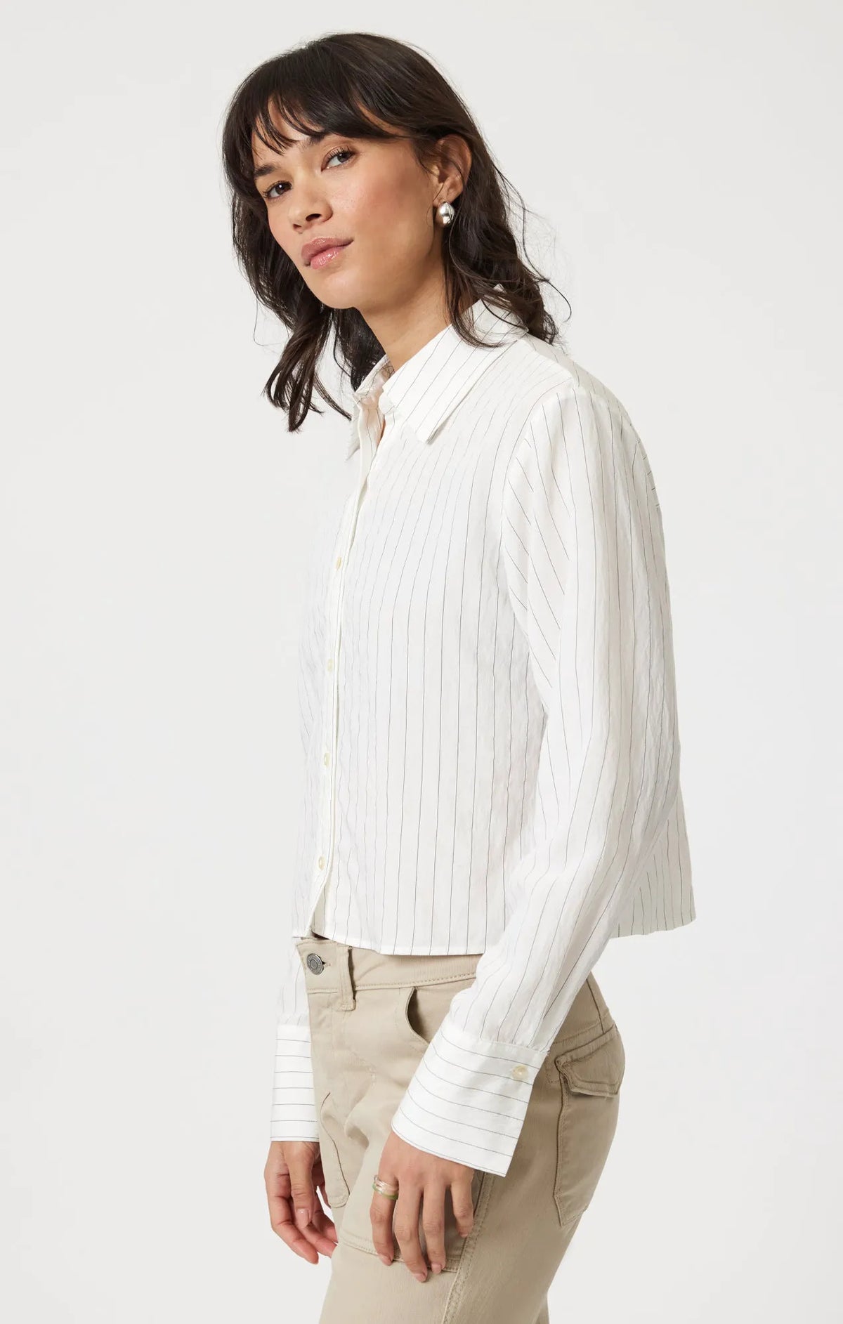 BLACK PIN STRIPE