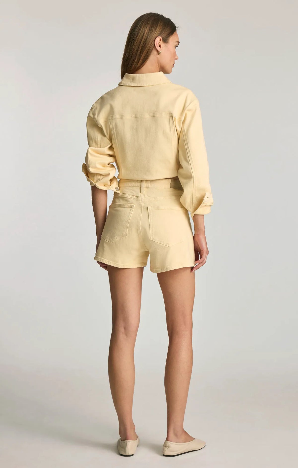 Faded Lemon Denim