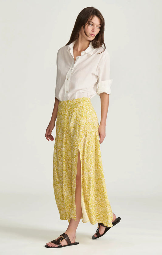 YELLOW FLOWER PRINT