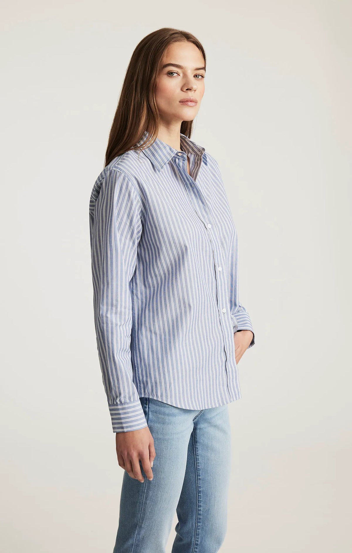 INDIGO BLUE STRIPE