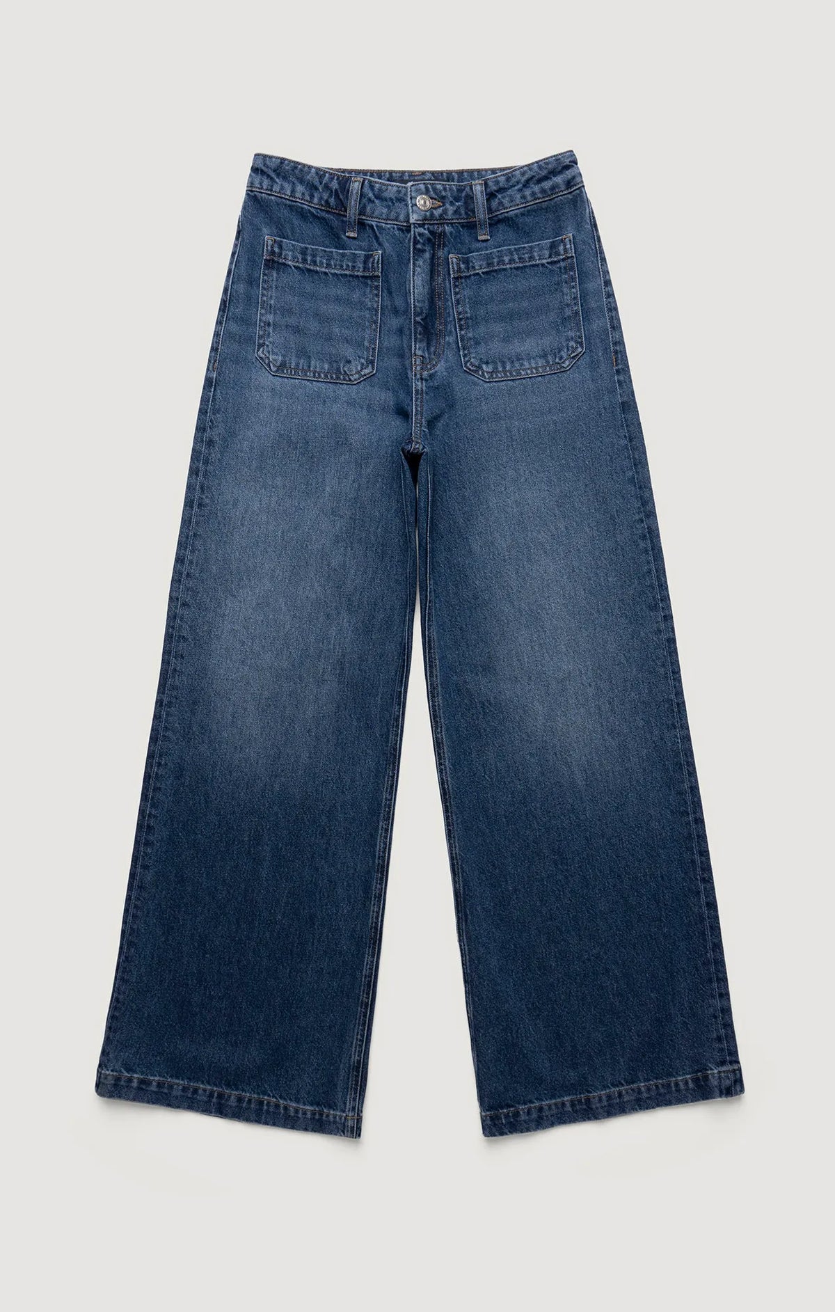 Dark Brushed Classic Denim
