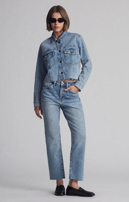 MID EMBELLISHED DENIM