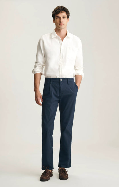 NAVY STRIPE SEERSUCKER