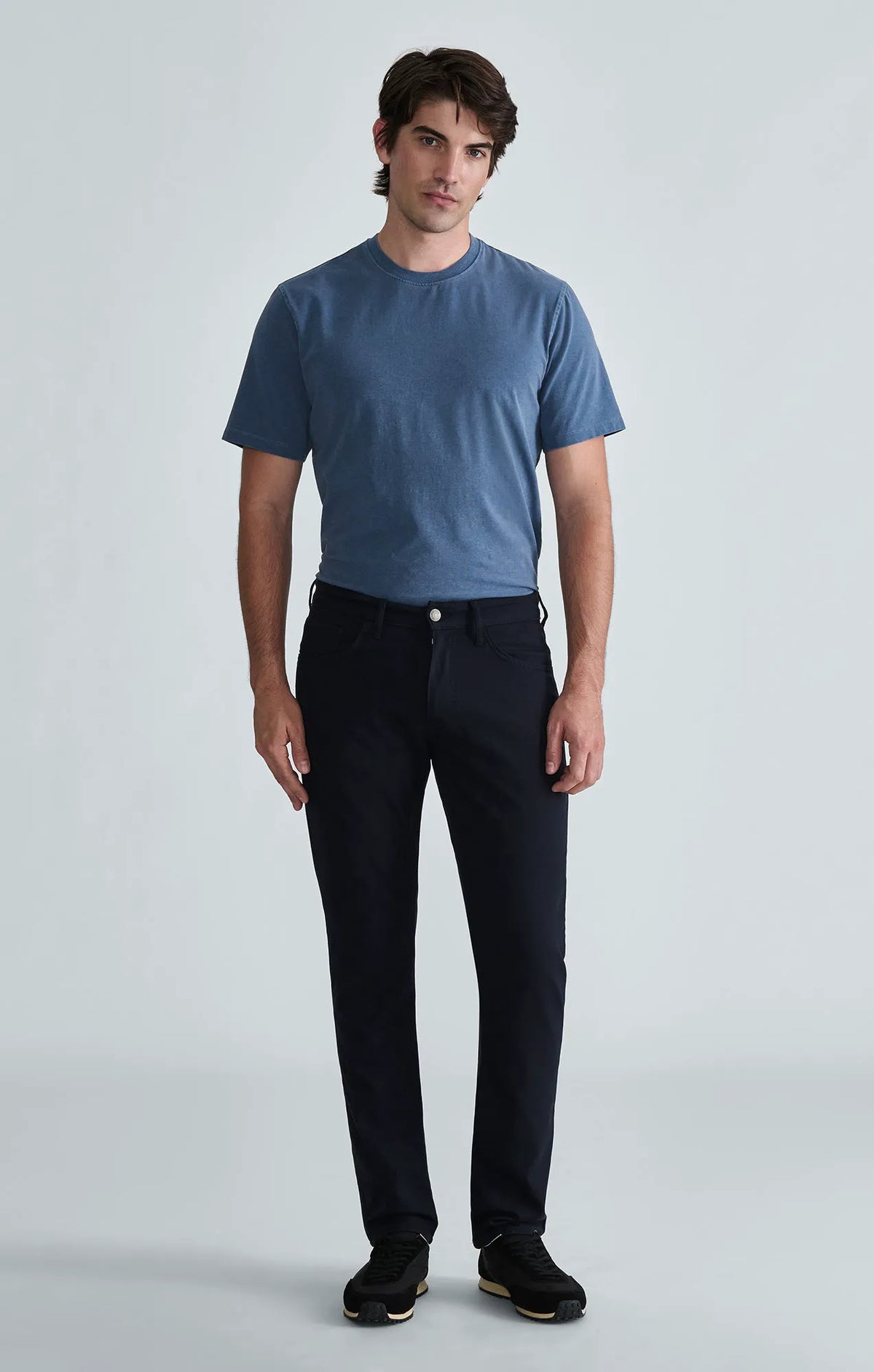 Navy Wool Touch