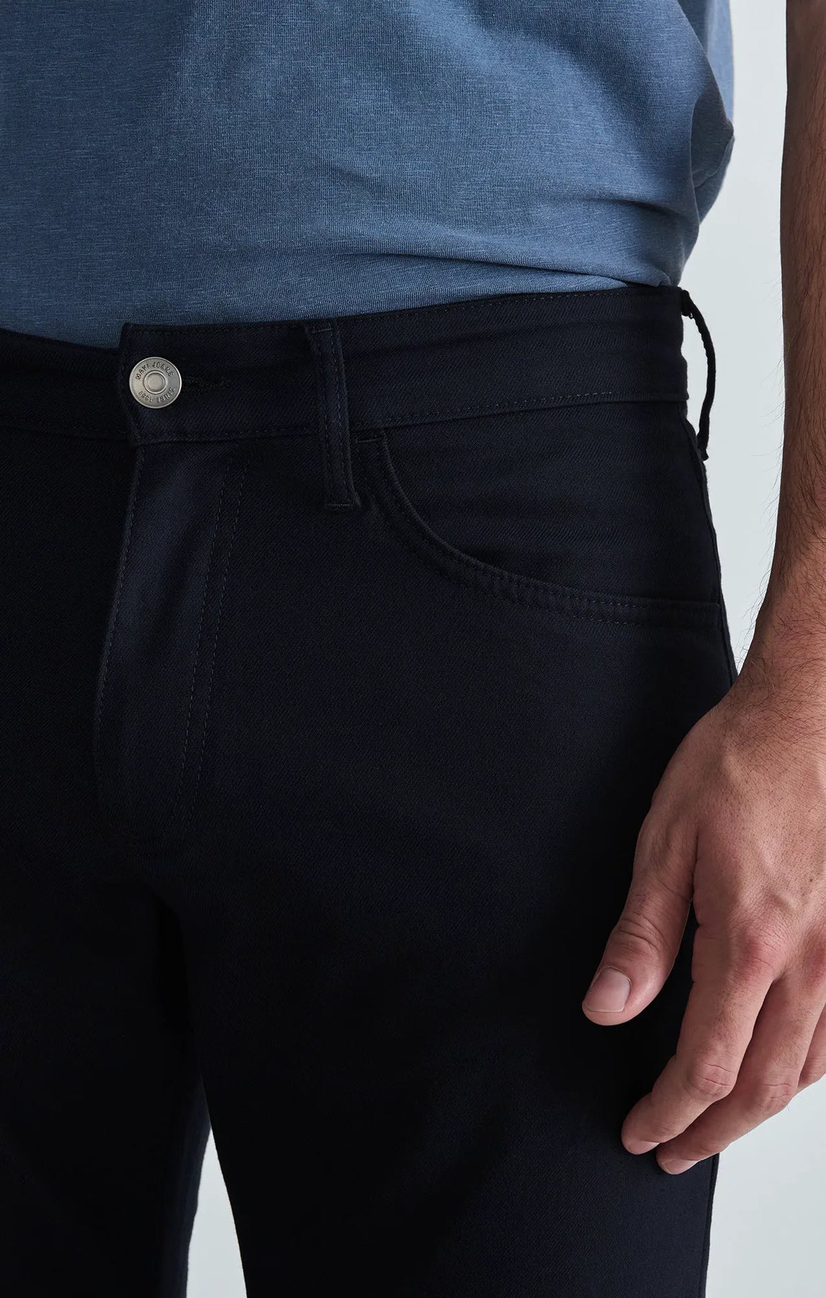 Navy Wool Touch