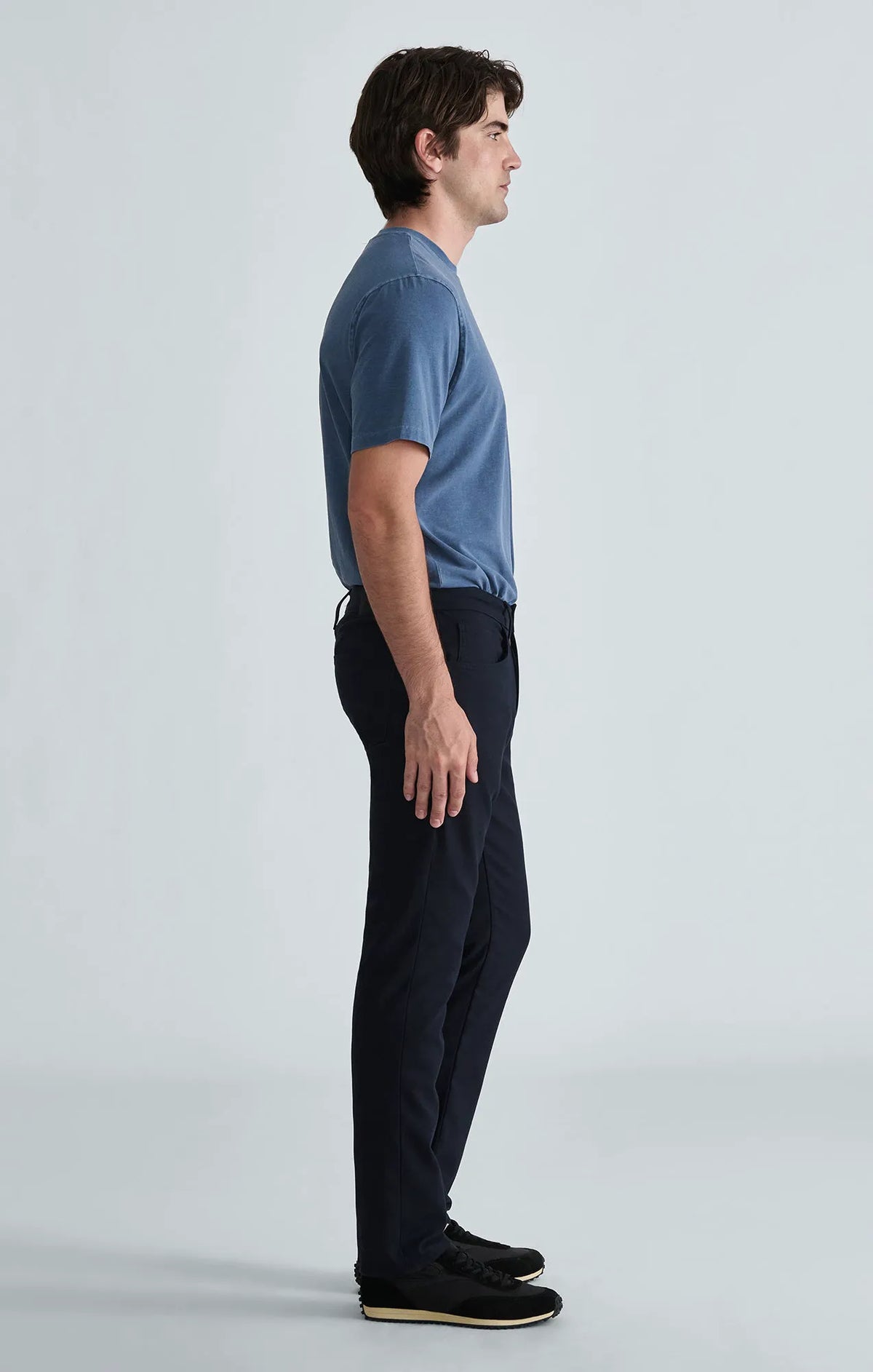 Navy Wool Touch