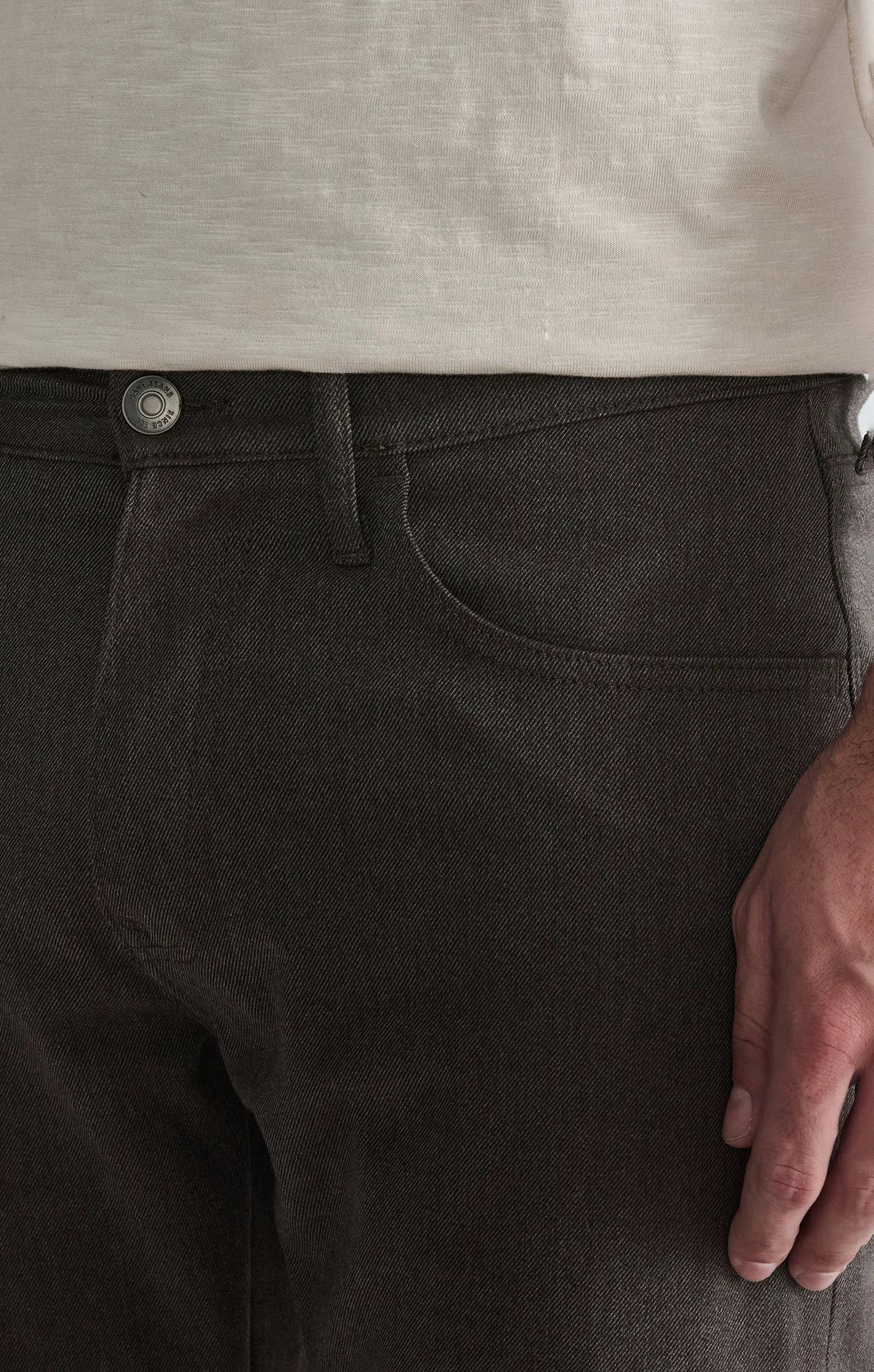 Brown Wool Touch