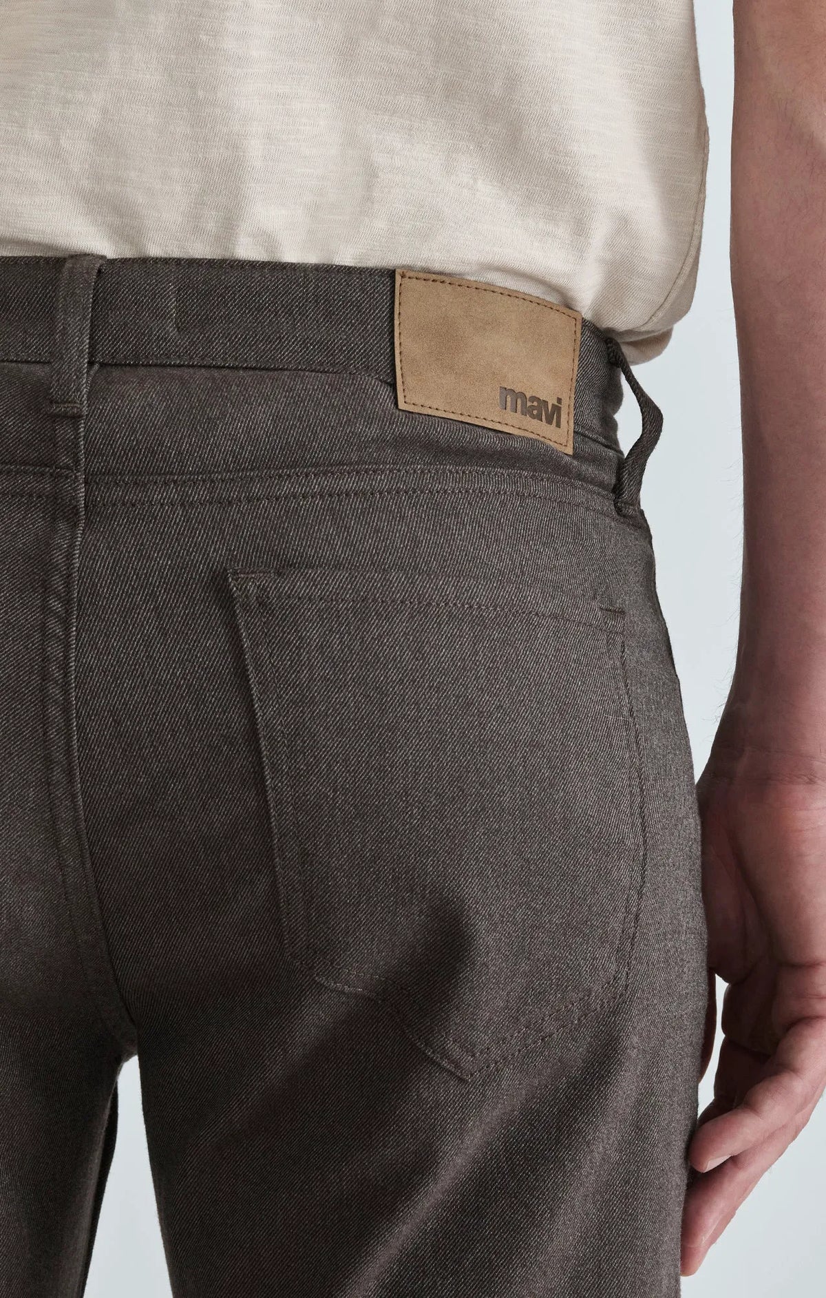 Brown Wool Touch