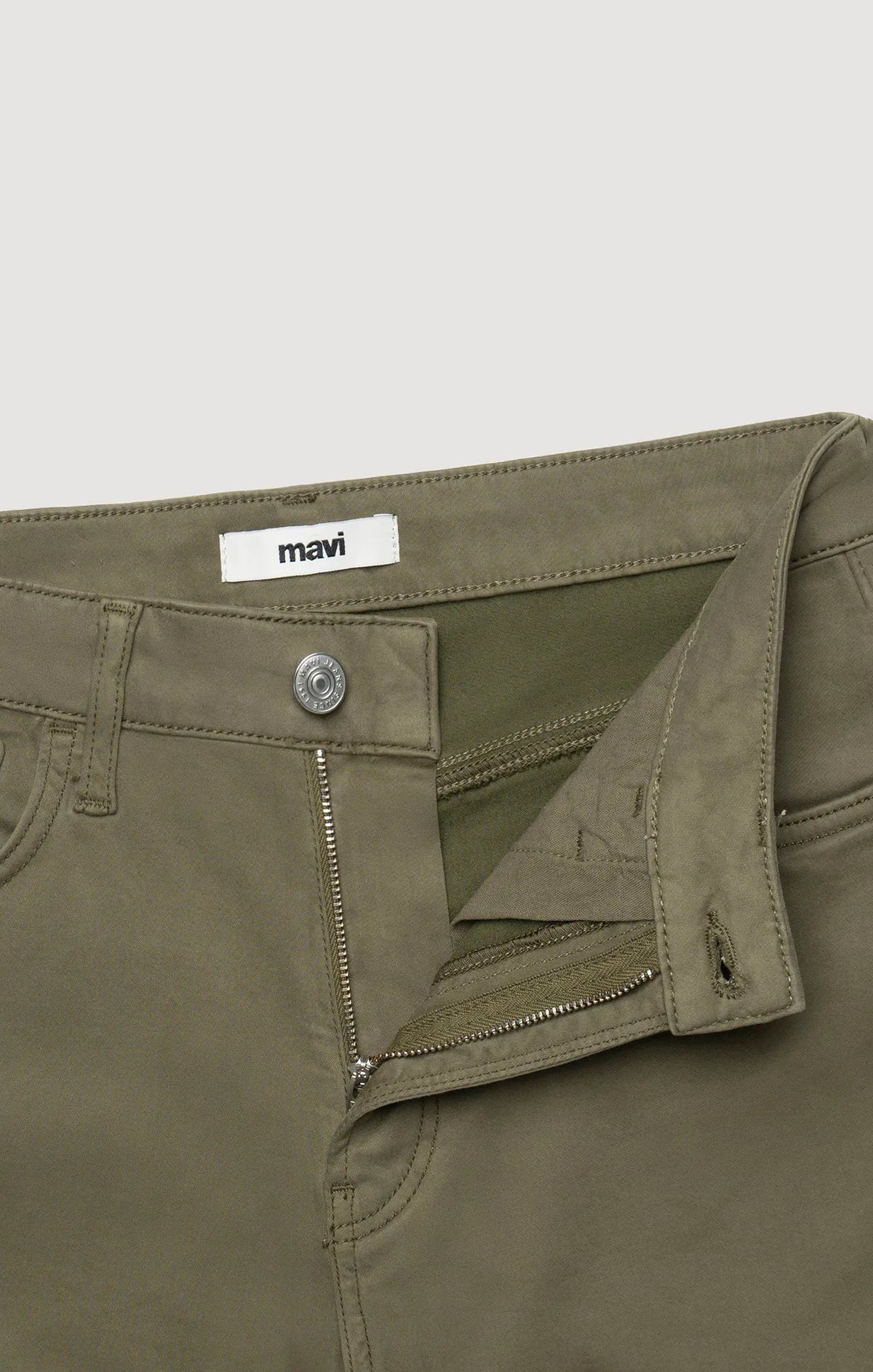 Dark Olive Sateen