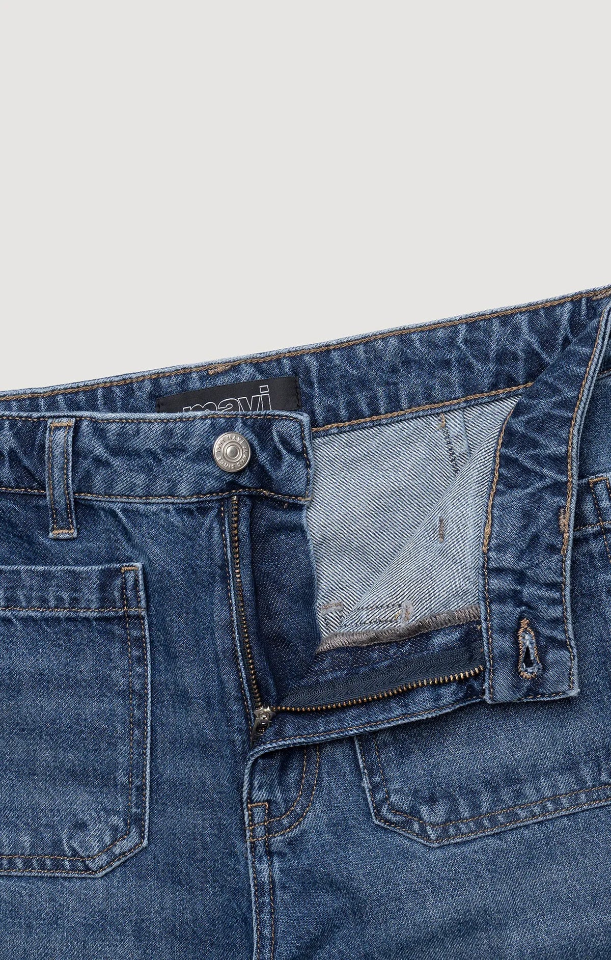 Dark Brushed Classic Denim