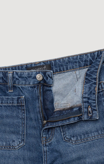 Dark Brushed Classic Denim