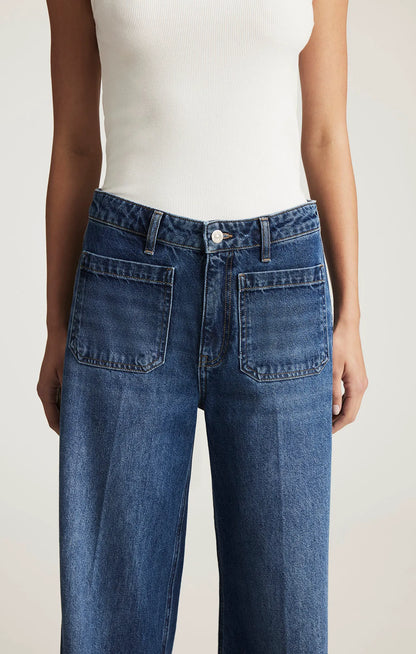 Dark Brushed Classic Denim