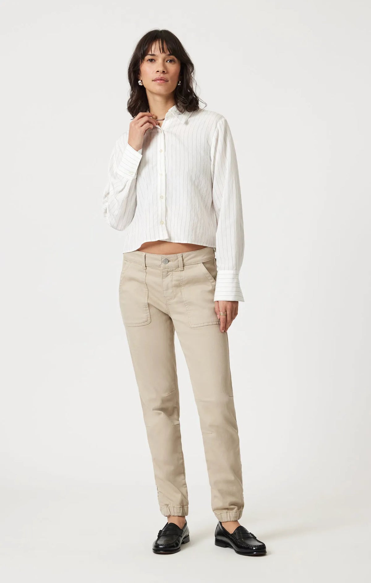 BLACK PIN STRIPE