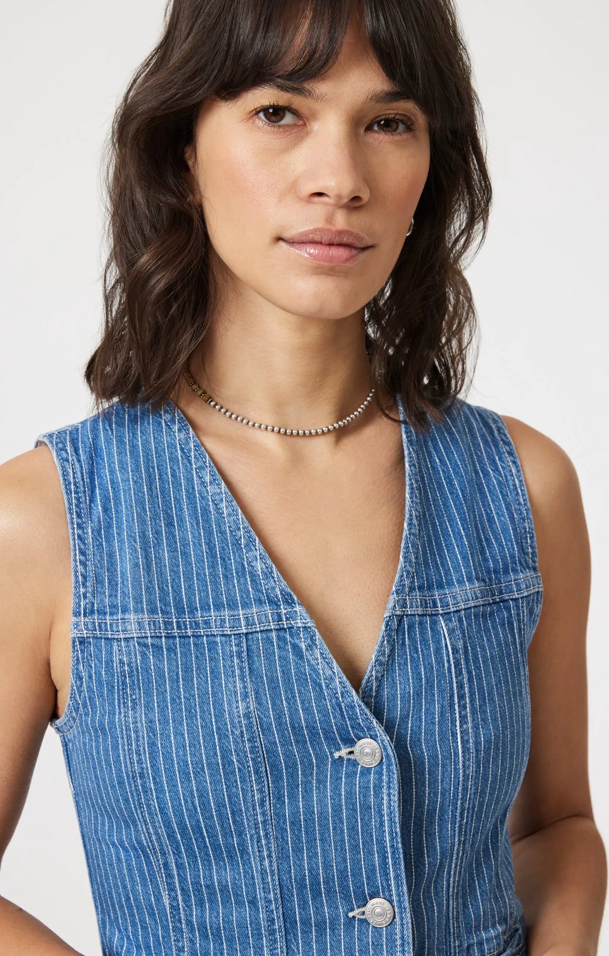 BLUE STRIPE DENIM