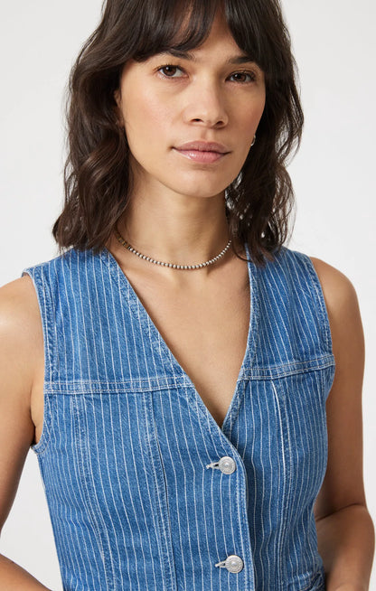 BLUE STRIPE DENIM