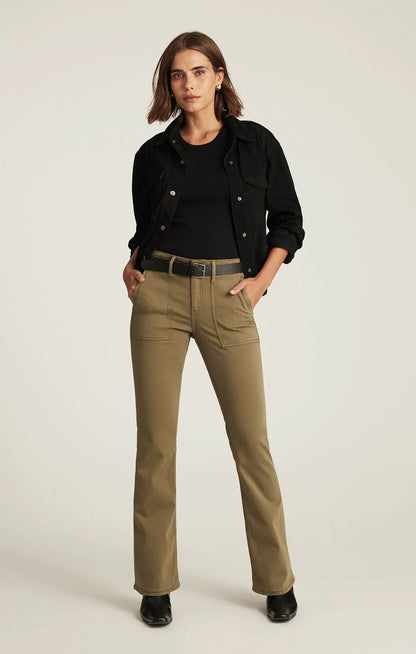 DARK OLIVE SATEEN