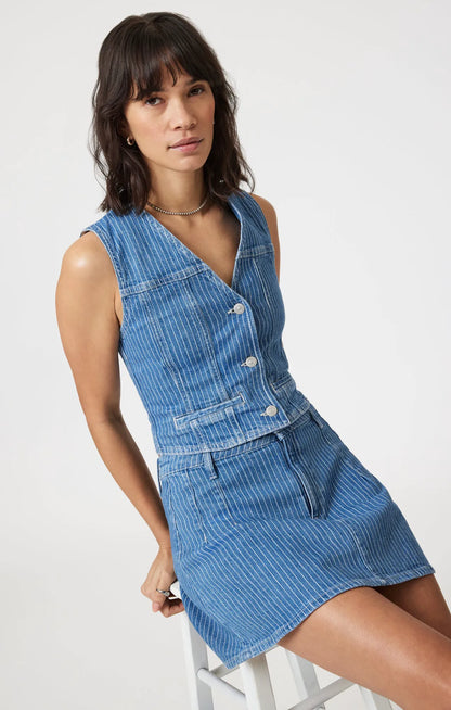 BLUE STRIPE DENIM
