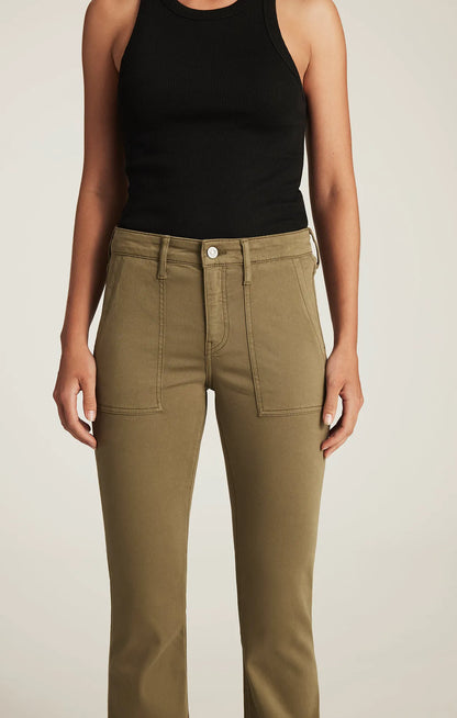 DARK OLIVE SATEEN