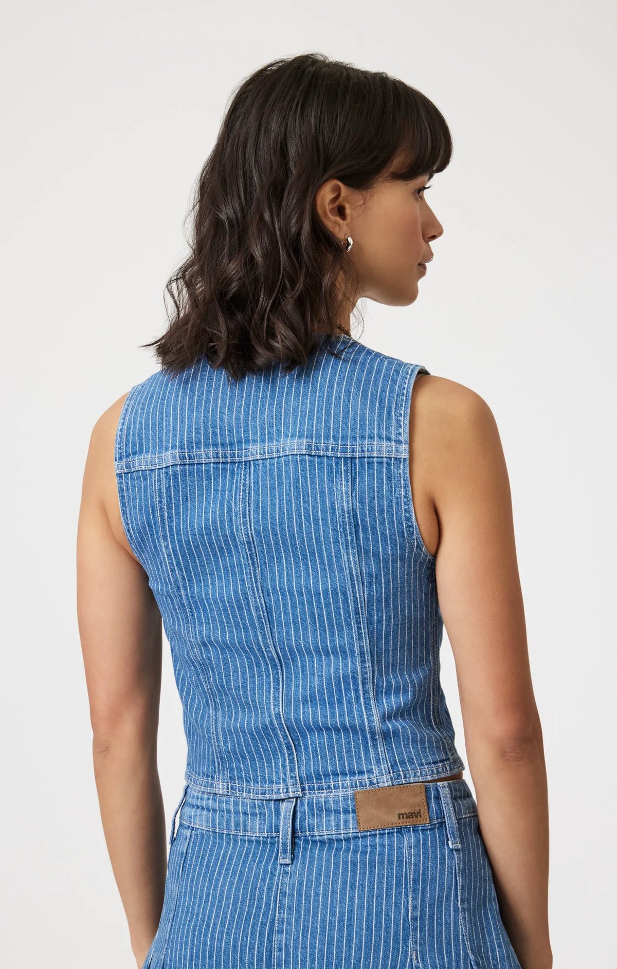 BLUE STRIPE DENIM