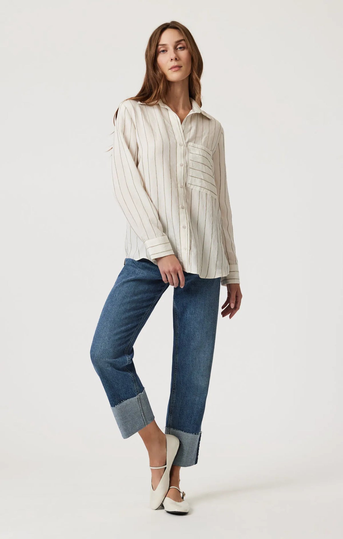 KHAKI STRIPE