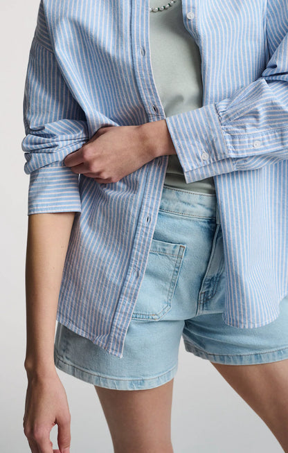 OXFORD BLUE STRIPED