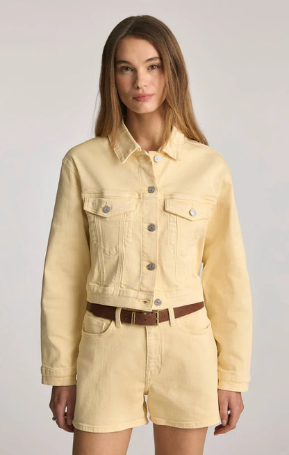 Faded Lemon Denim