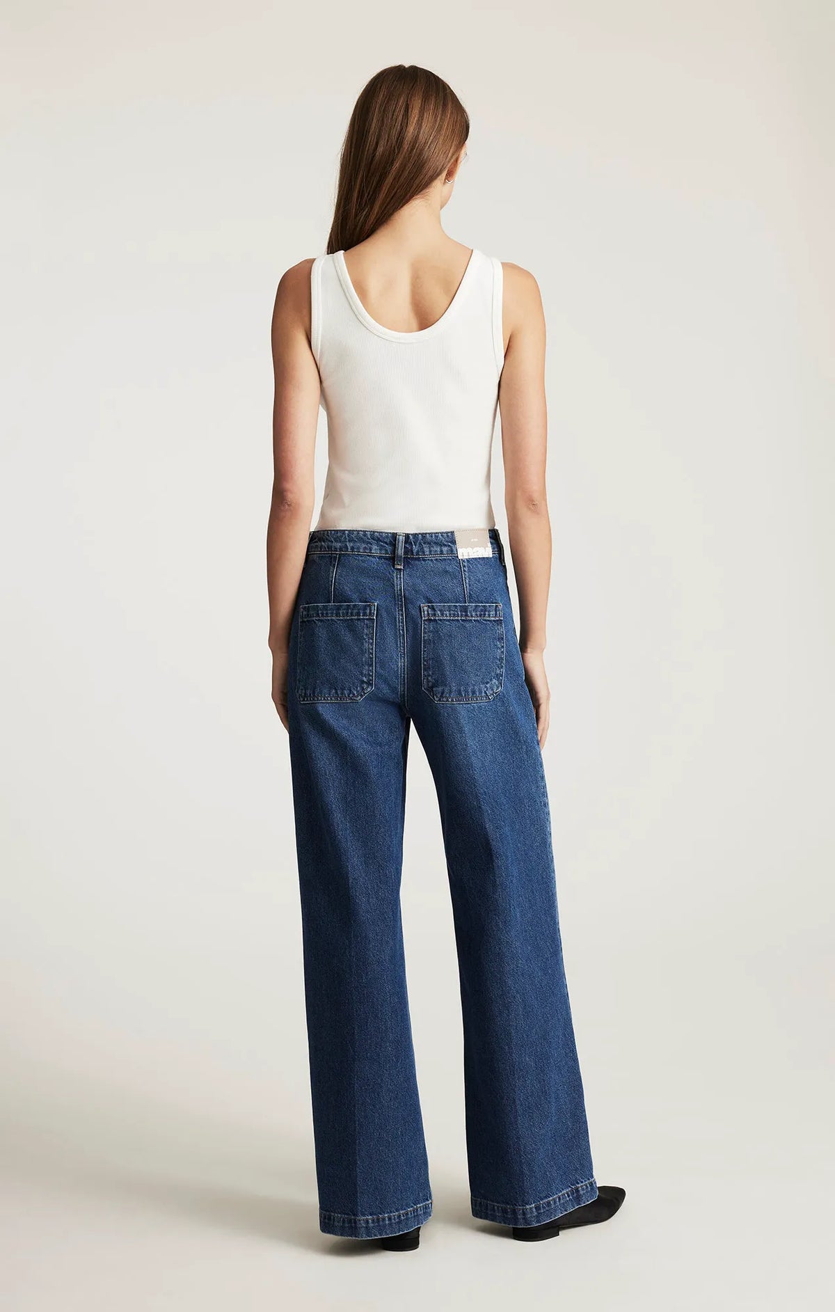 Dark Brushed Classic Denim