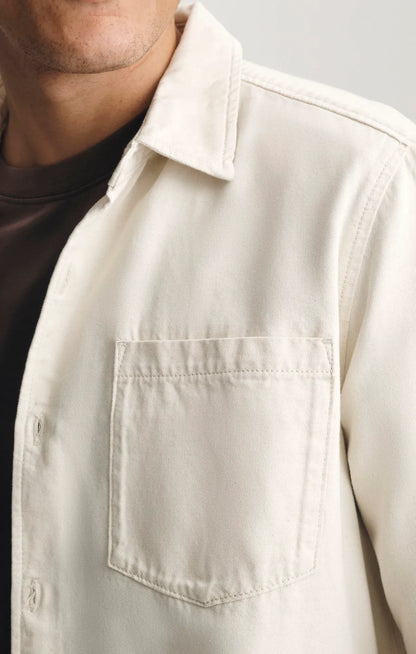 ECRU LINEN DENIM