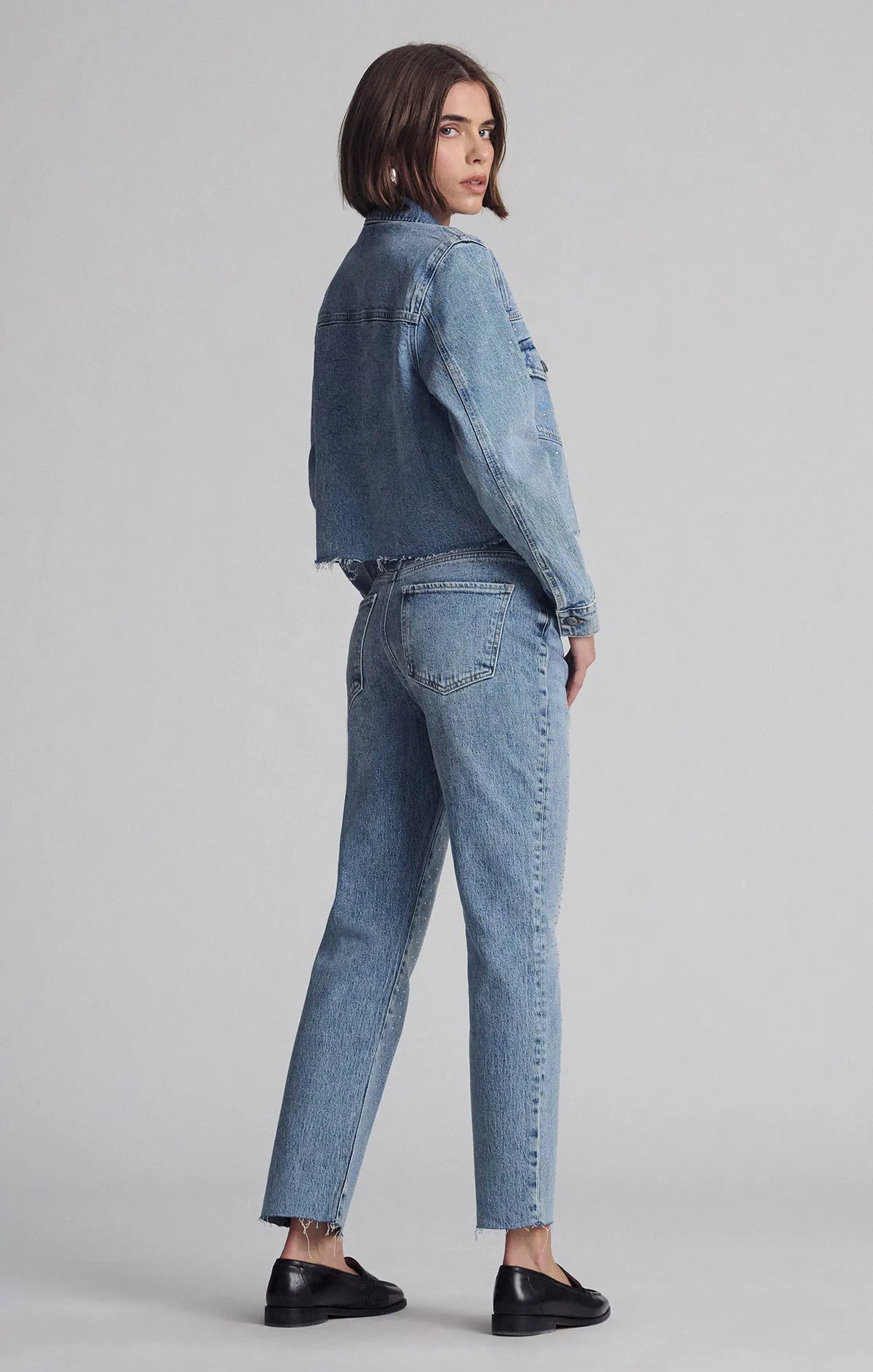 MID EMBELLISHED DENIM