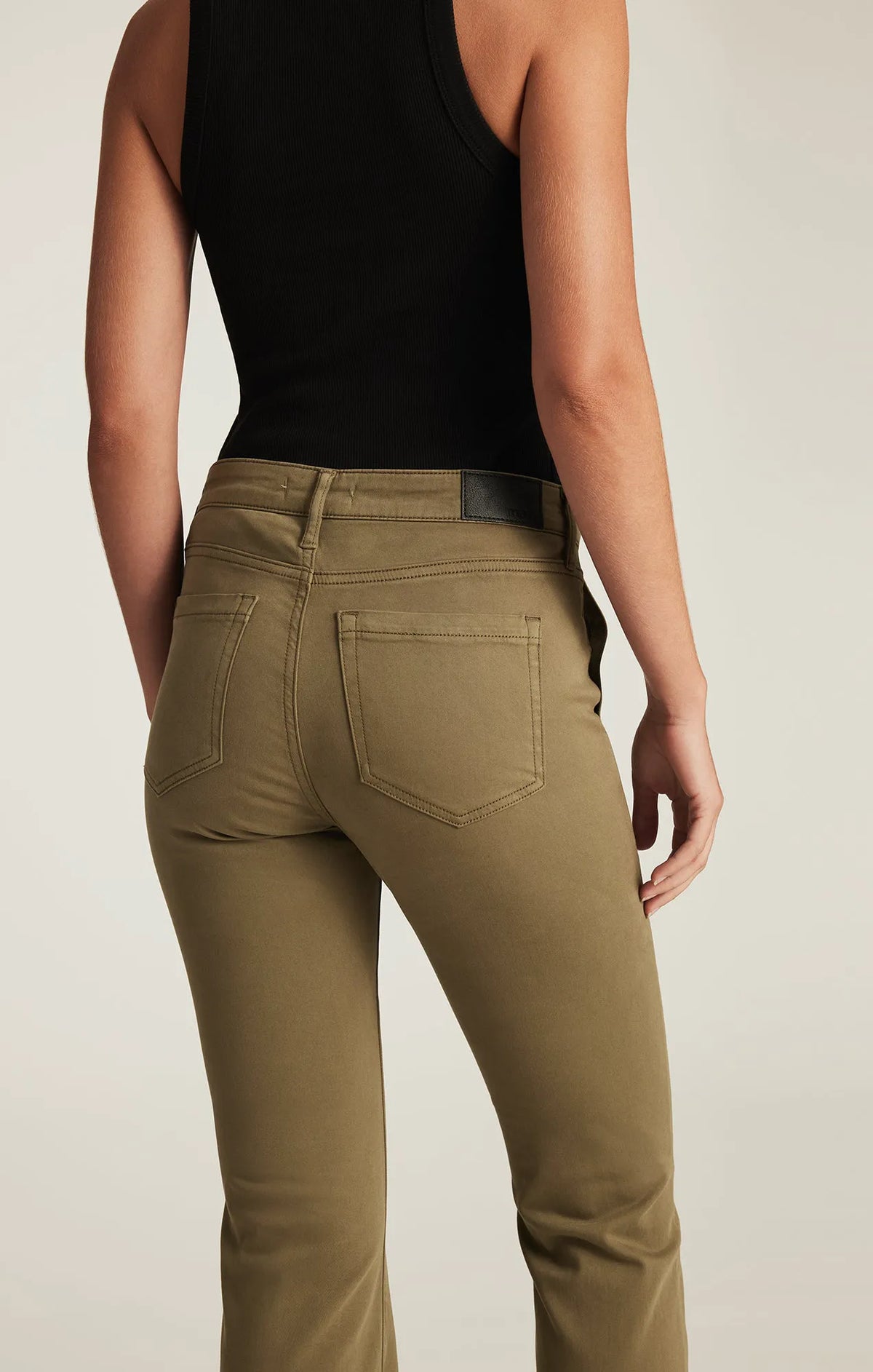 DARK OLIVE SATEEN