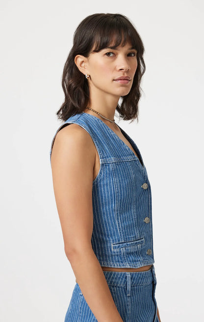 BLUE STRIPE DENIM