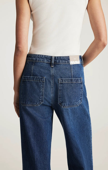 Dark Brushed Classic Denim