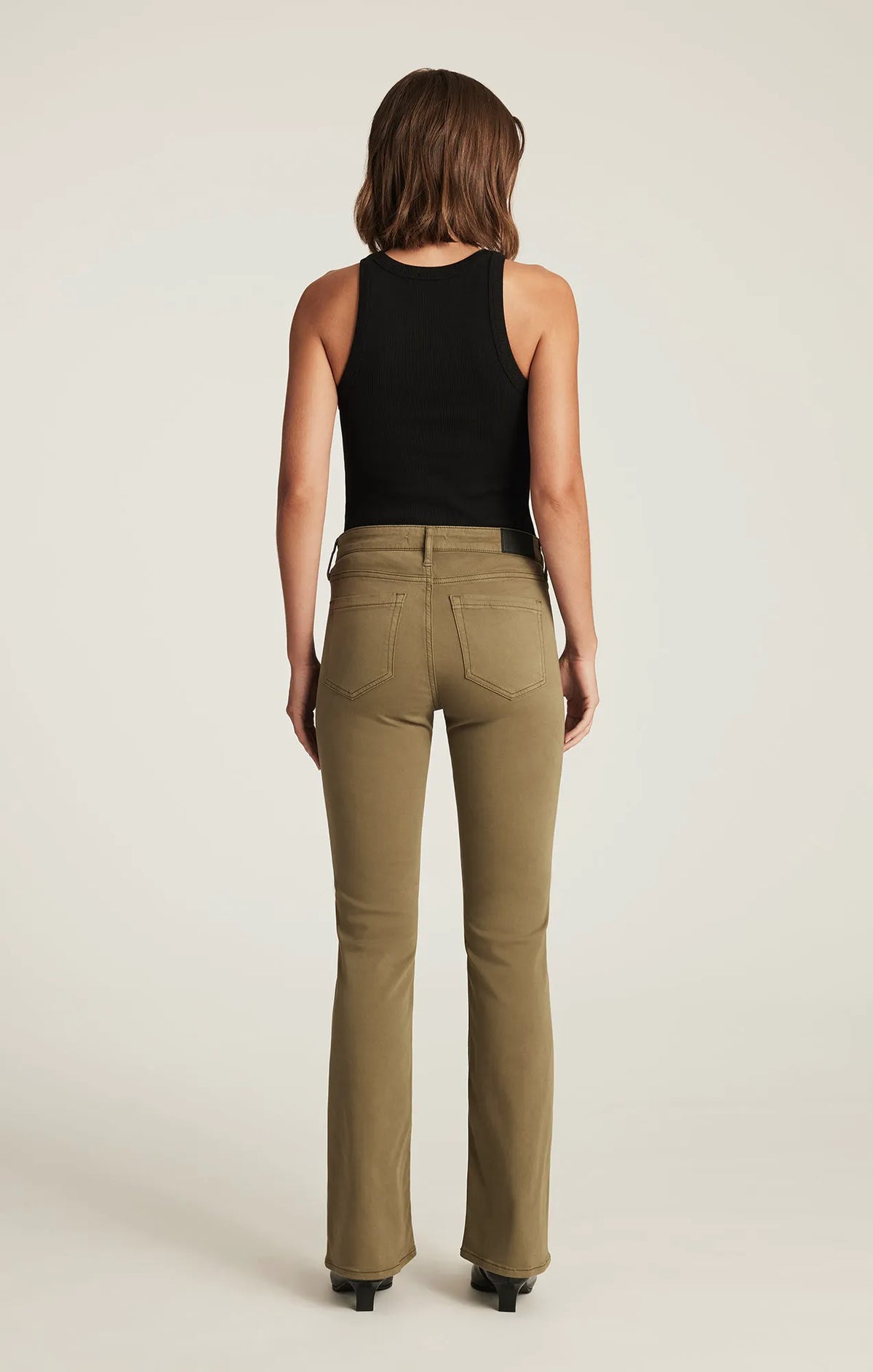 DARK OLIVE SATEEN