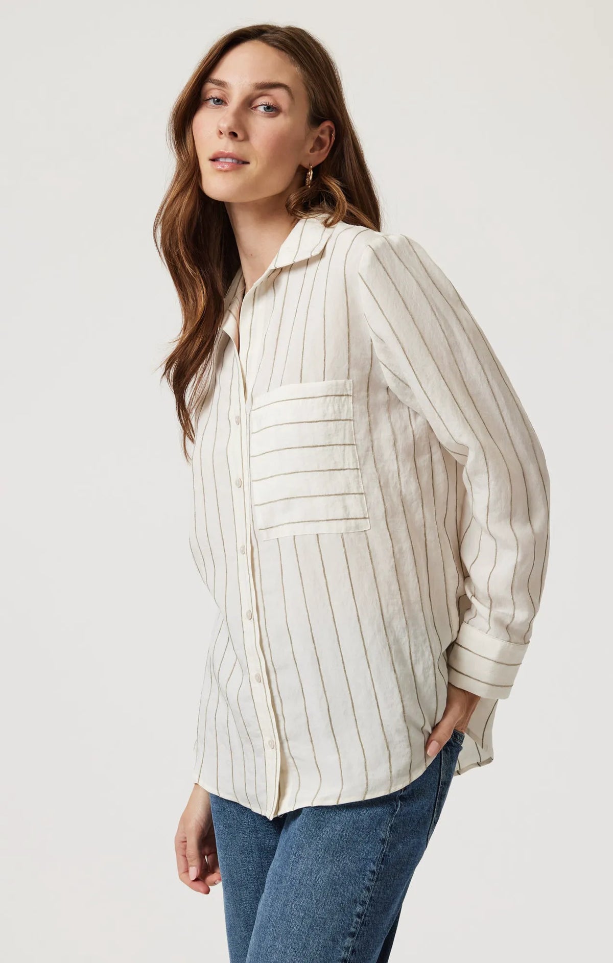 KHAKI STRIPE
