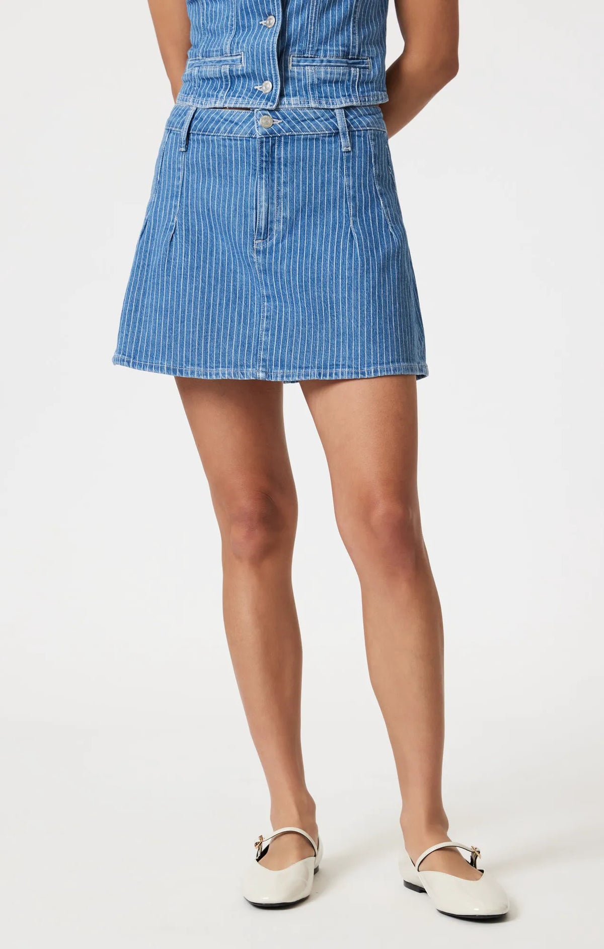 BLUE STRIPE DENIM